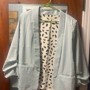 NWOT light mint colored blazer